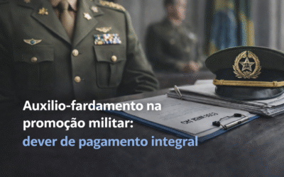 Auxílio-fardamento na promoção militar: dever de pagamento integral